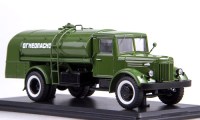 Коллекционная масштабная модель 1:43 Топливозаправщик ТЗ-200 хаки, на шасси МАЗ-200 (SSM)