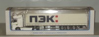 Масштабная модель 1:43 Седельный тягач 4х2 КамАЗ-54901 со шторным полуприцепом НефАЗ-93341 белый, ПЭК, Автоистория (АИСТ) для ПАО КАМАЗ)