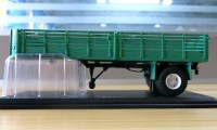 Коллекционная масштабная модель 1:43 Полуприцеп МАЗ-5215 зеленый (SSM)
