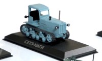 Коллекционная масштабная модель 1:43 Трактор СХТЗ-НАТИ, с журналом
