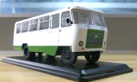 Коллекционная масштабная модель 1:43 Автобус Кубань Г1А1-02 бело-зеленый (Start Scale Models)