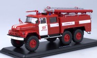 Коллекционная масштабная модель 1:43 Пожарный автомобиль АЦ-40 (131) Кострома УПЧ (SSM)