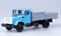 Коллекционная масштабная модель 1:43 Грузовой автомобиль ЗиЛ 4331 голубой (АИСТ)
