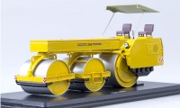 Коллекционная масштабная модель 1:43 Каток дорожный ДУ-49, оранжевый (SSM)