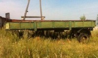 Коллекционная масштабная модель 1:43 Полуприцеп ОдАЗ-9357 зеленый (Клен)