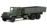 Коллекционная масштабная модель 1:43 Грузовой автомобиль КрАЗ-219 зеленый (НАП)
