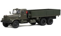 Коллекционная масштабная модель 1:43 Грузовой автомобиль КрАЗ-257Б хаки (НАП)
