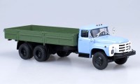 Коллекционная масштабная модель 1:43 Грузовой автомобиль ЗиЛ-133ГЯ голубой, зеленый (АИСТ)