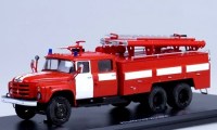Коллекционная масштабная модель 1:43 Пожарный автомобиль АЦ-40(133ГЯ)-181А г. без надписей (SSM)