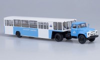 Коллекционная масштабная модель 1:43 ЗиЛ-130В1, с полуприцепом АППА-4 