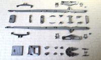 Комплект для сборки: металлическая рама 1:43 для -44202 с длинноносой кабиной (Клен)