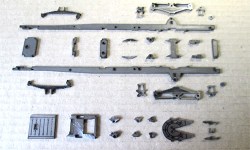Комплект для сборки: металлическая рама 1:43 для -44202 с длинноносой кабиной (Клен)