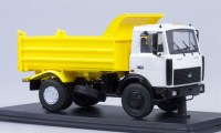 Коллекционная масштабная модель 1:43 Грузовой автомобиль МАЗ-5551 поздний (SSM)