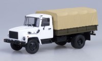 Коллекционная масштабная модель 1:43 Грузовой автомобиль 3309 тент (АИСТ)