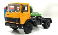 Коллекционная масштабная модель 1:43 Седельный тягач МАЗ-5433 1987-93 оранжевый (НАП)