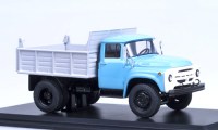 Коллекционная масштабная модель 1:43 Самосвал ЗиЛ-ММЗ-4502 голубой (SSM)