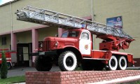 Коллекционная масштабная модель 1:43 Пожарный автомобиль АЛК 32 (157К) (SSM)