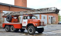 Коллекционная масштабная модель 1:43 Пожарный автомобиль АЛ32 (131) (SSM)