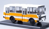 Коллекционная масштабная модель 1:43 Городской автобус ПАЗ-32051 (SSM)