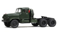 Коллекционная масштабная модель 1:43 Седельный тягач КрАЗ-221Б 1963-66, зеленый (НАП)