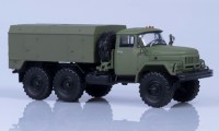 Коллекционная масштабная модель 1:43 УМП-350 на шасси ЗИЛ-131, хаки, матовый (АИСТ)