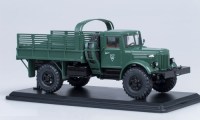 Коллекционная масштабная модель 1:43 Грузовой автомобиль МАЗ-502А с дугами, темно-зеленый (SSM)