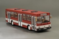 Коллекционная масштабная модель 1:43 Автобус ЛиАЗ-5256 красно-белый (ClassicBus)