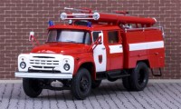 Коллекционная масштабная модель 1:43 Пожарный автомобиль АЦ-40 (130) Tartu (SSM)