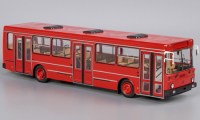Коллекционная масштабная модель 1:43 Автобус ЛиАЗ-5256 красный (ClassicBus)