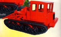 Коллекционная масштабная модель 1:43 Трактор ТДТ 60, с журналом