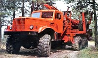 Комплект для сборки лесовоза КрАЗ-255Л с роспуском (Клен)
