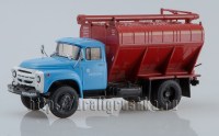 Коллекционная масштабная модель 1:43 Загрузчик сухих кормов ЗСК-10 на  ЗИЛ-130 (АИСТ)