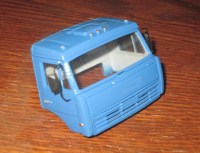 Кабина синяя  дневная для масштабной модели 1:43 из Челнов -65115 (MD Models)