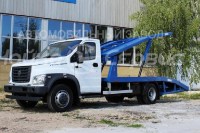 Комплект для сборки: металлическая рама 1:43 для двухуровневого эвакуатора ГорькийОН Некст 4х2 (Клен