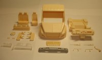 Кабина одинарная для масштабной модели 1:43 Горький Садко Некст 4х4 (Мастерская)