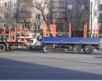 Комплект для самостоятельной сборки трехосный прицеп -8332-21-04 (Клен)