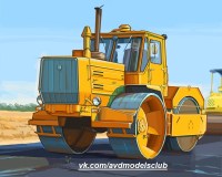 Комплект для самостоятельной сборки 1:43 Каток СД-802 (Т-150) (AVD Models)