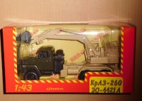 Коллекционная масштабная модель 1:43 43204-10 лесовоз с прицепом-роспуском (Start Scale Models)