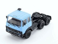Масштабная модель 1:43 Седельный тягач МАЗ-6422, ранний, голубой, с журналом №107 (Легендарные грузовики СССР)