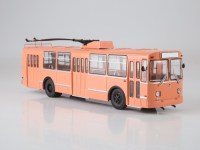 Масштабная модель 1:43 Советский троллейбус ЗиУ-9Б (-682Б), оранжевый (Советский Автобус (СОВА)