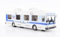 Масштабная модель 1:43 Медицинский диагностический центр "Мираж-1" ЛиАЗ-5919  с журналом Спецвыпуск №10 (Наши Автобусы. Modimio)