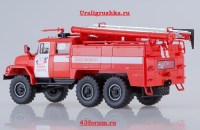 Коллекционная масштабная модель 1:43 Пожарная автоцистерна АЦ-40(131)-137А Нижний Новгород, ПЧ 25(АИСТ)