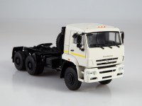 Коллекционная масштабная модель 1:43 Седельный тягач 6х6 КамАЗ-65225, белый (Автоистория (АИСТ)