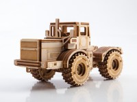 Сборная деревянная модель 1:43 Колесный трактор К-700 (Baumi)