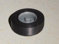 Колесо 1:43 для евро фуры, диск R22,5 и покрышка 385\65 для прицепов и полуприцепов ТОНАР, НефАЗ, ЧМЗАП, МАЗ, Grunwald, Meusburger, и других (Ikar models)