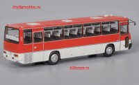 Коллекционная масштабная модель 1:43 автобус Икарус 256.54 красно-белый (Classicbus)