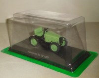 Масштабная модель 1:43 Hanomag RL20, зеленый, с журналом Тракторы №134 (Hachette)