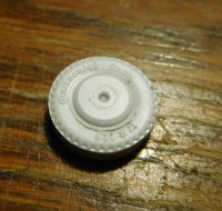 Евро колесо Continental radial 12R22,5 (диск и покрышка) 1:87 для прицепов и полуприцепов (ДемидовЪ)