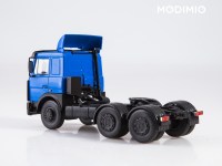 Масштабная модель 1:43 Седельный тягач 6х4 МАЗ-6422 синий с журналом №26 (Легендарные грузовики СССР)