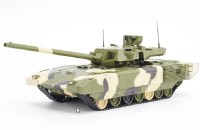 Масштабная модель 1:43 Легендарный отечественный танк Т-14 с журналом Наши Танки. Броня Отечества №3 (MODIMIO Collections)